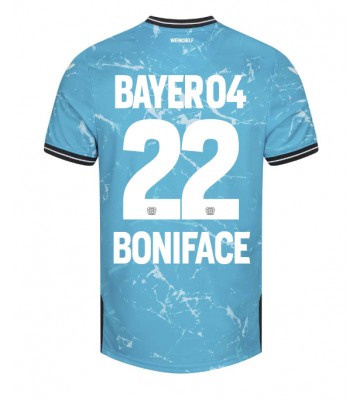 Bayer Leverkusen Victor Boniface #22 Tercera Equipación 2023-24 Manga Corta